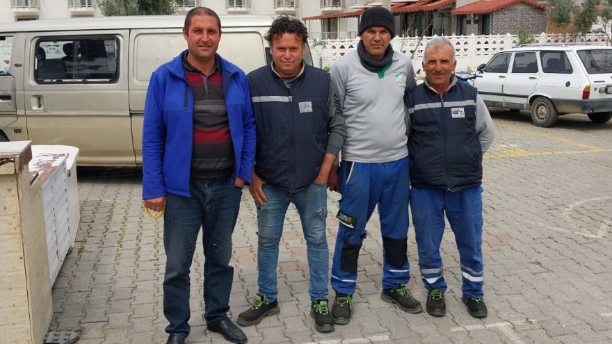 Muğla'da belediye işçisi, bulduğu 28 bin lirayı sahibine ulaştırdı