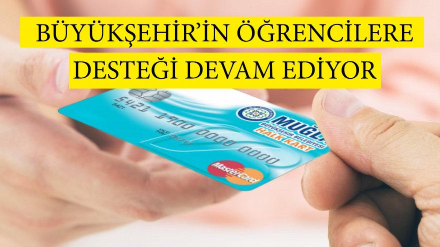 BÜYÜKŞEHİR’İN ÖĞRENCİLERE DESTEĞİ DEVAM EDİYOR