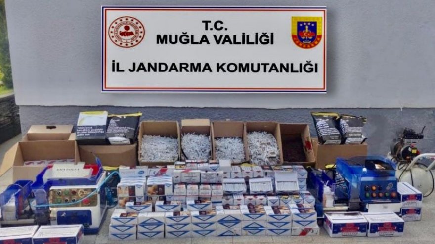 KAÇAK SİGARA OPERASYONUNDA 2 ŞÜPHELİ GÖZALTINA ALINDI 