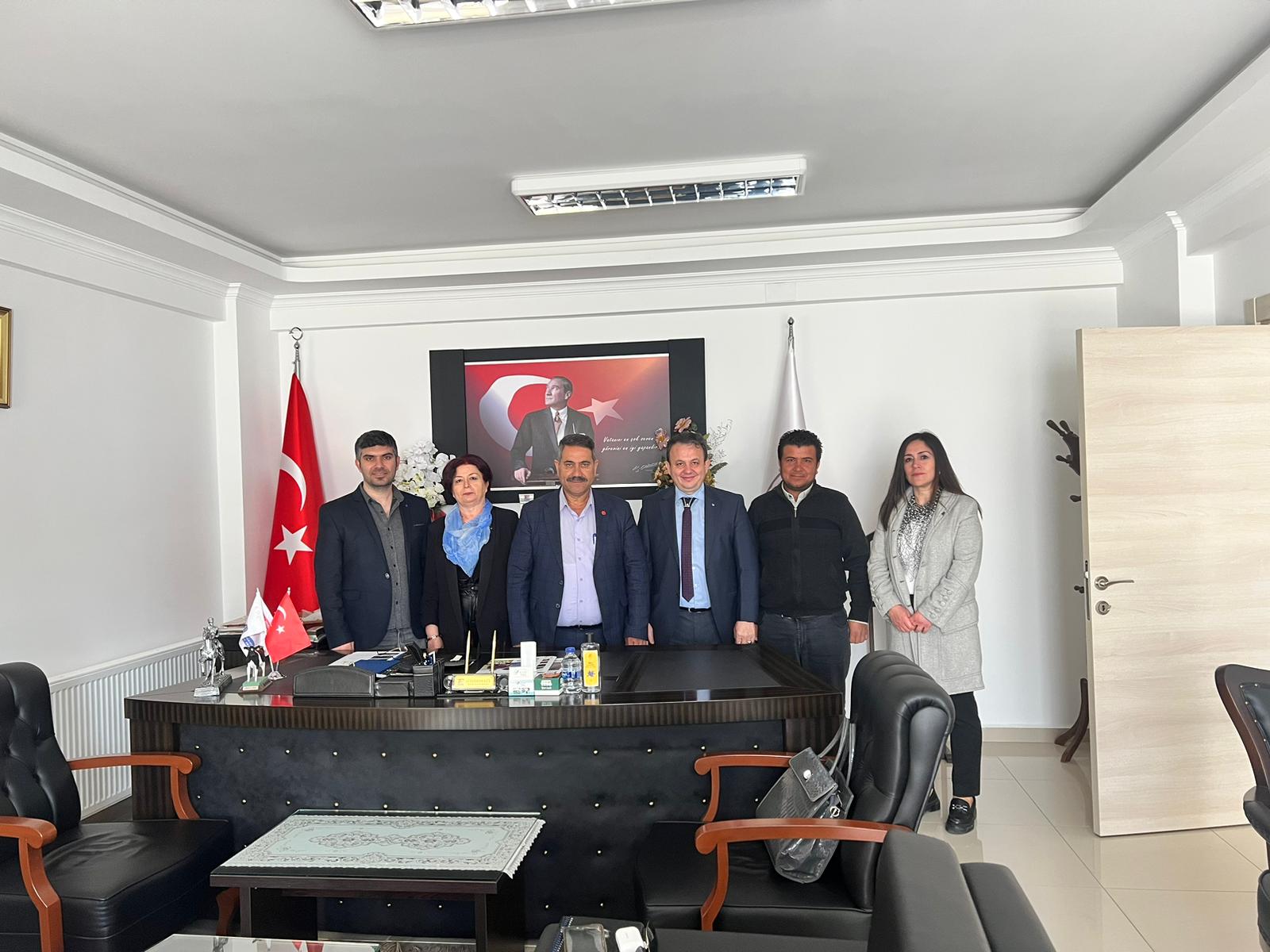 DEVA PARTİSİ ZİYARETLERİNİ SÜRDÜRÜYOR