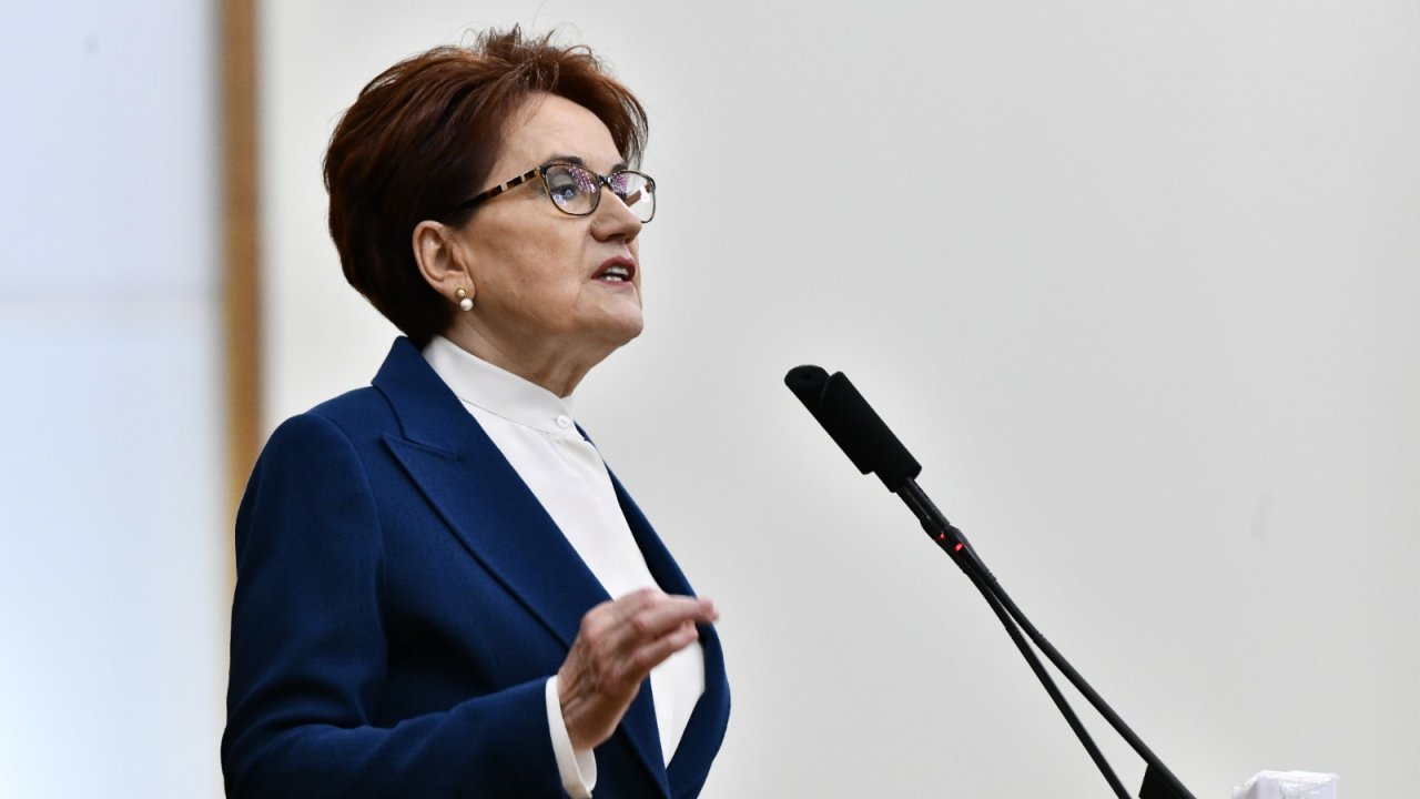 İYİ PARTİ GENEL BAŞKANI MERAL AKŞENER; ‘’BİZE BU KURŞUN MU DUR DİYECEK?’’