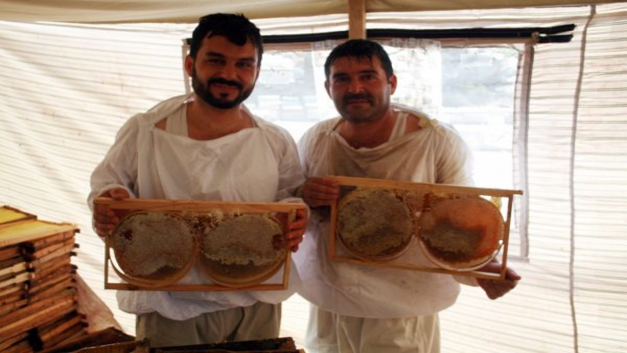 Çam balı üreticisinin yüzü gülüyor