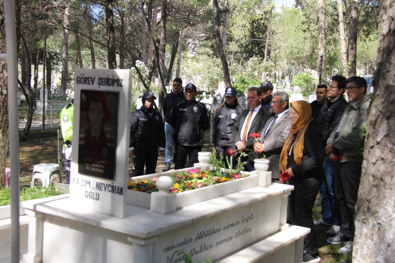 YATAĞAN’DA GÖREV ŞEHİDİNE ZİYARET