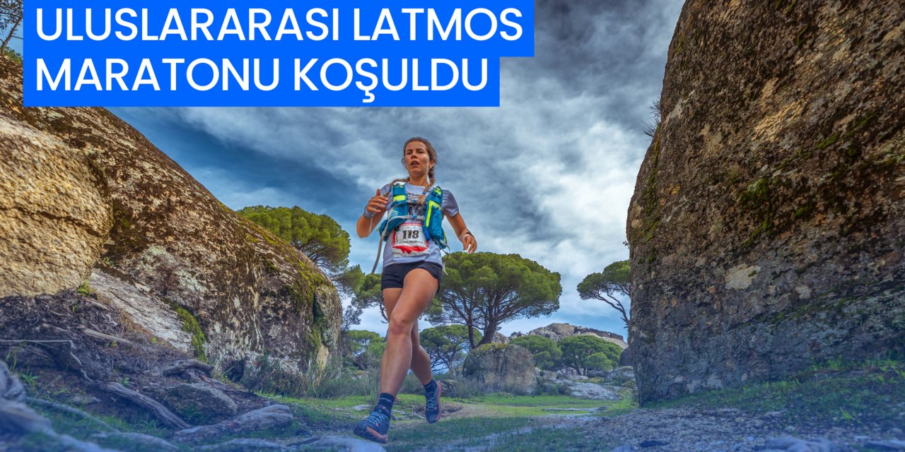 ULUSLARARASI LATMOS MARATONU KOŞULDU