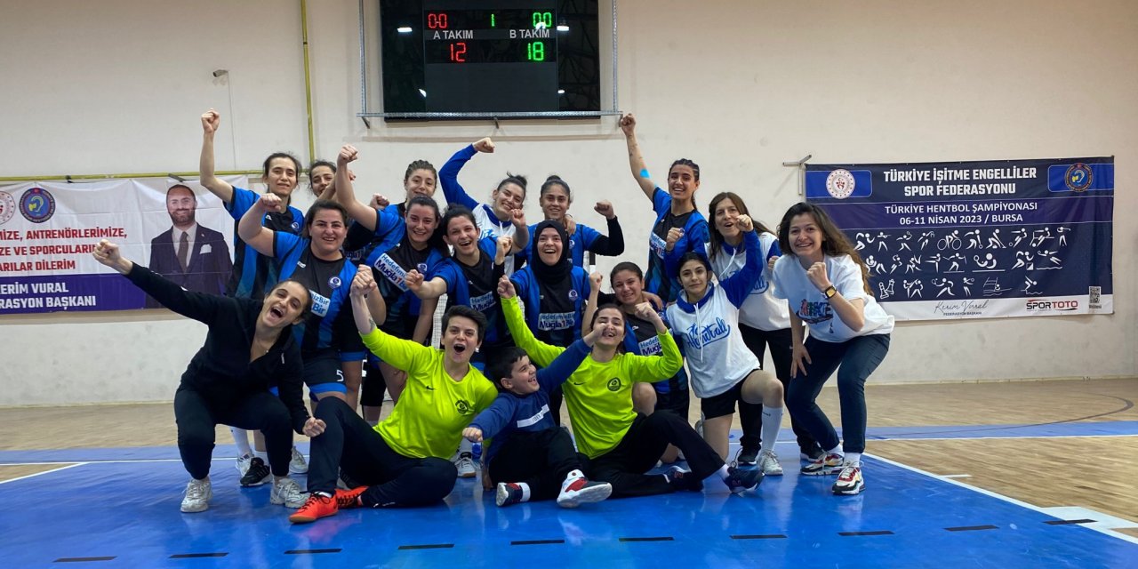 ORTACA İŞİTME ENGELLİLER SPOR KULÜBÜ TÜRKİYE ŞAMPİYONU