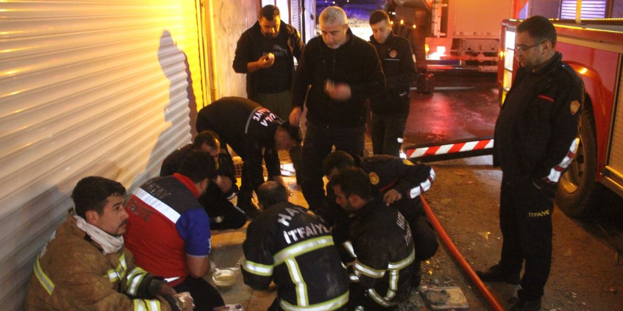 BÜYÜKŞEHİR İTFAİYESİNDEN HATAY’DA Kİ YANGINA MÜDAHALE