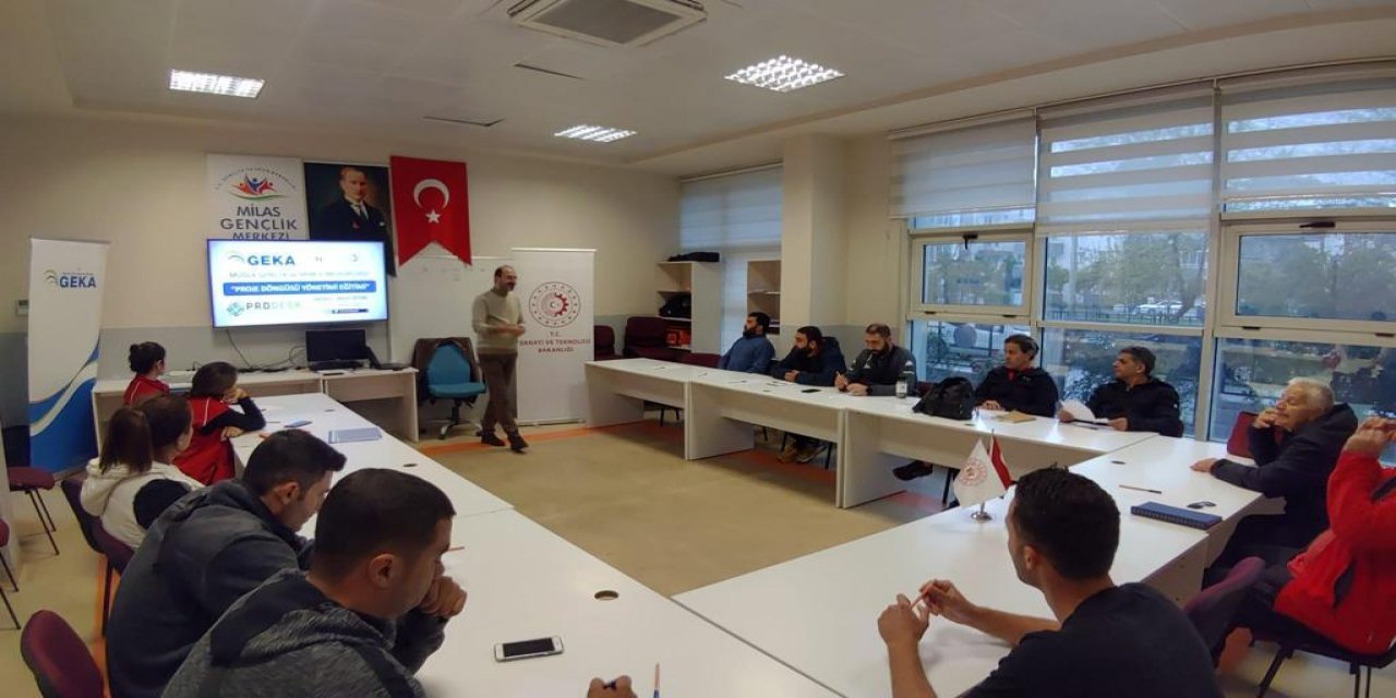 MUĞLA’DA “PROJE DÖNGÜSÜ YÖNETİMİ EĞİTİMİ” VERİLDİ