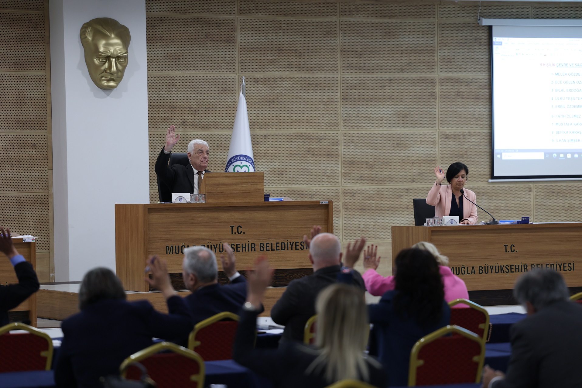 BÜYÜKŞEHİR NİSAN AYI MECLİS TOPLANTISI DÜZENLENDİ