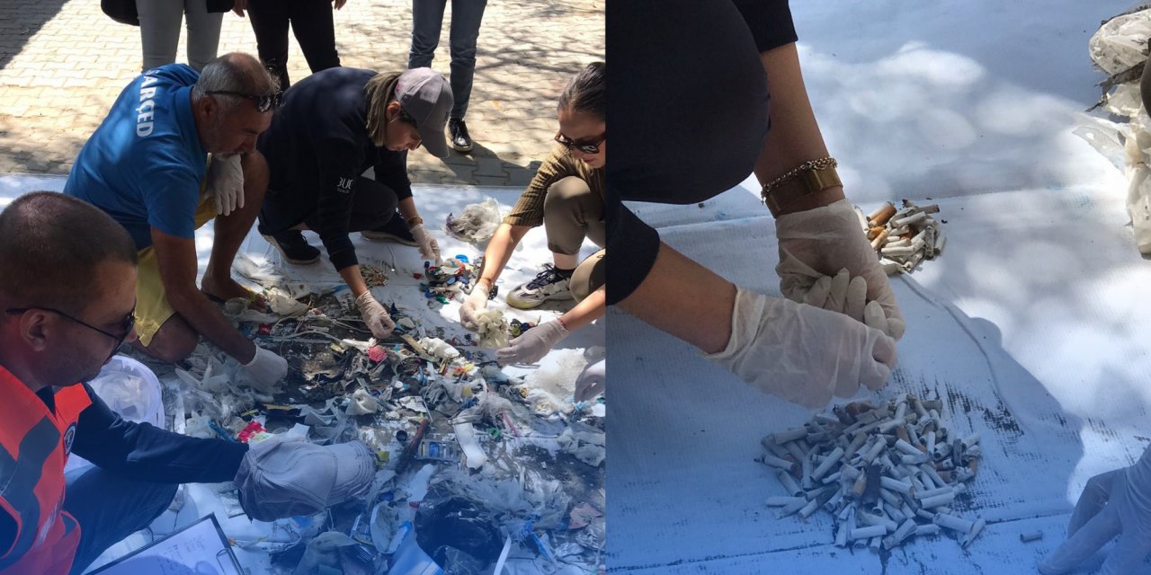 ORTACA’DA SAHİL TEMİZLİĞİ YAPILDI