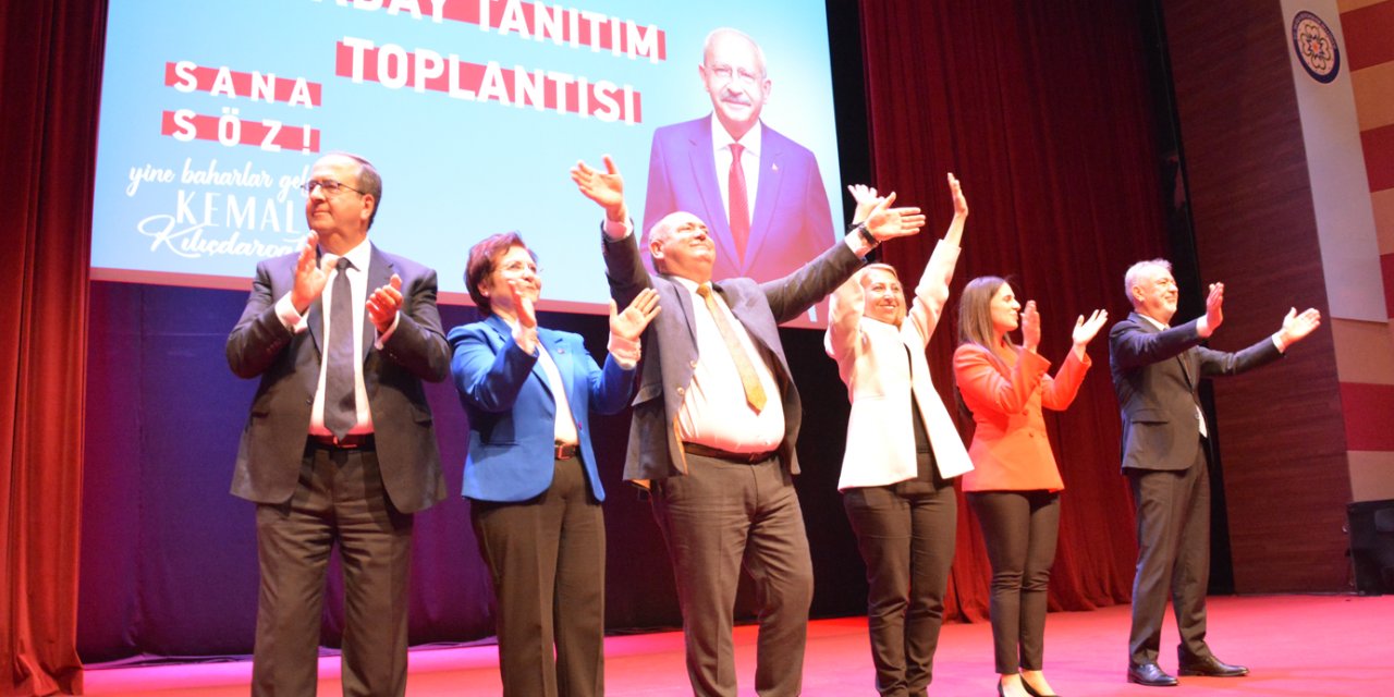 CHP MİLLETVEKİLİ ADAYLARI TANITILDI