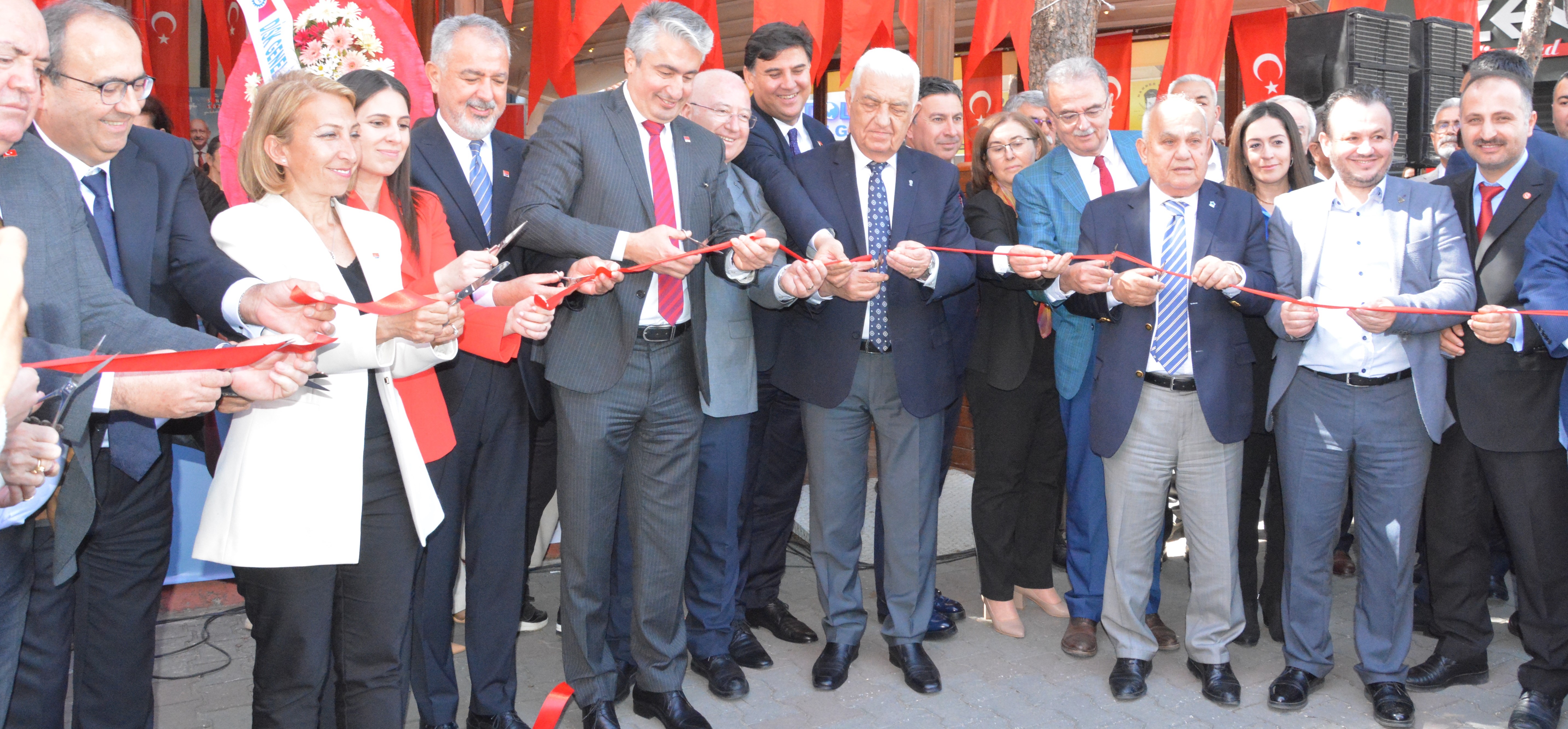 MUĞLA'DA MİLLET İTTİFAKI SEÇİM OFİSİ AÇILDI