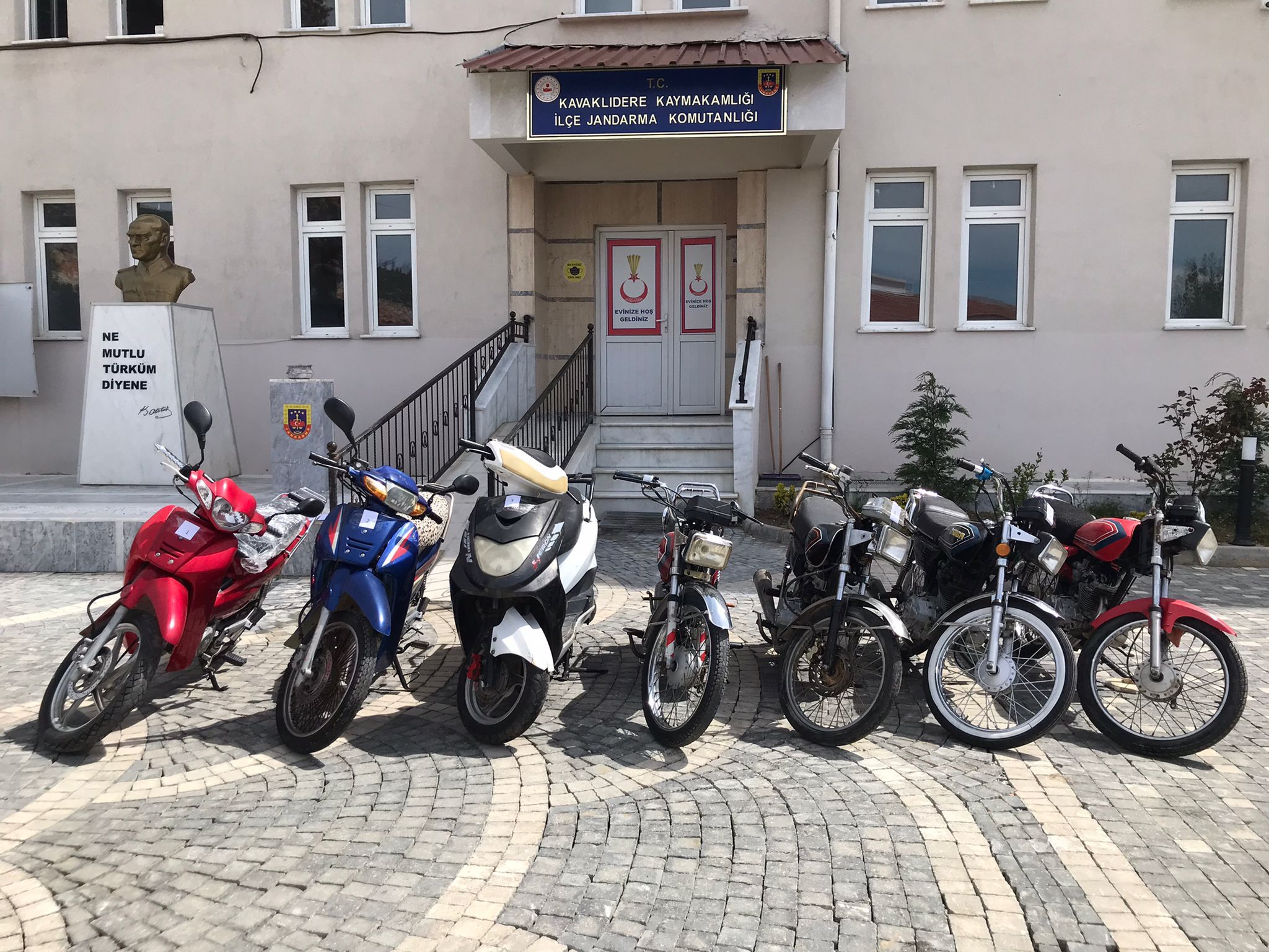 Motosiklet hırsızı Kavaklıdere’de yakalandı