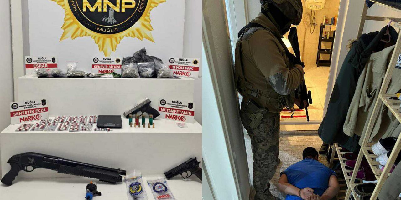 UYUŞTURUCU OPERASYONUNDA 35 ZANLI YAKALANDI