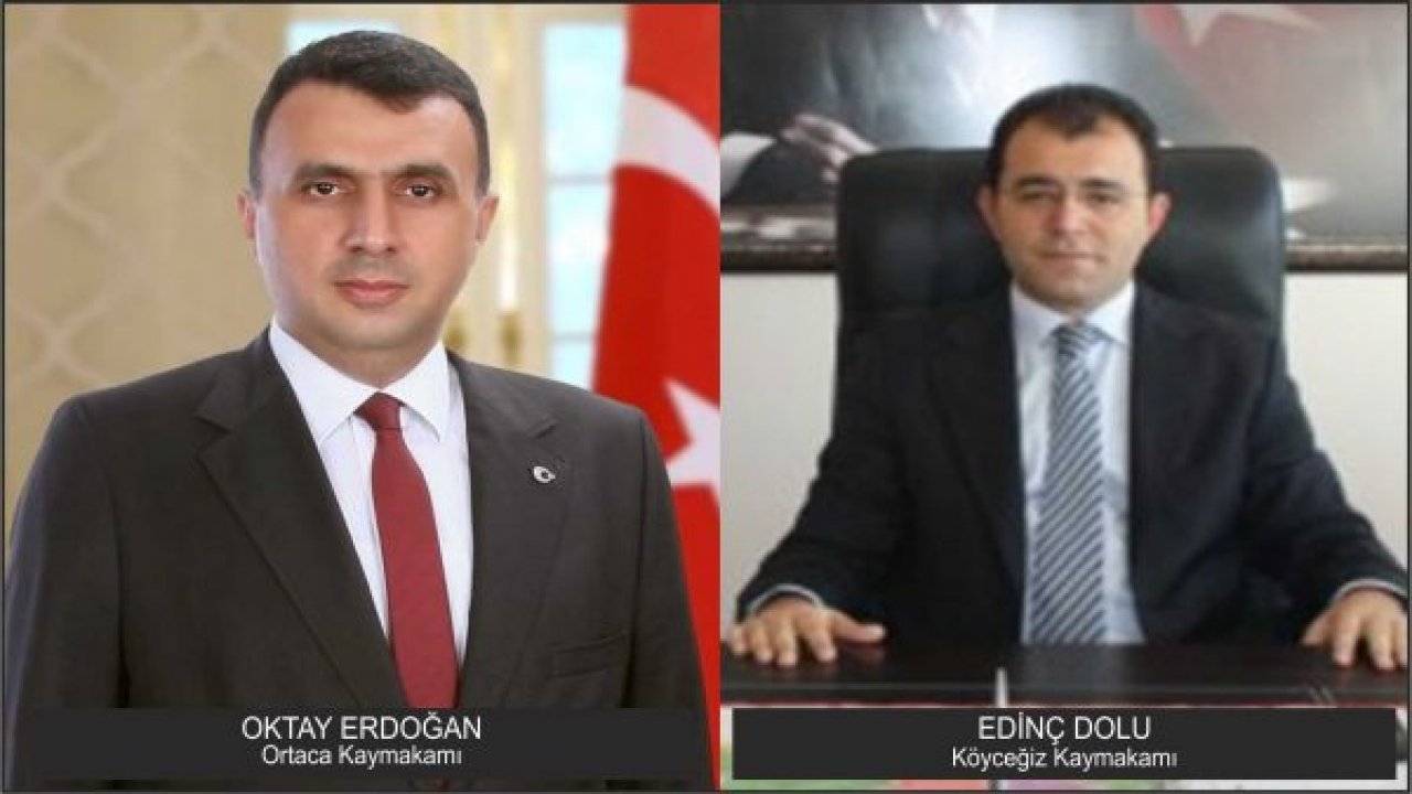 Ortaca ve Köyceğiz’e yeni kaymakam