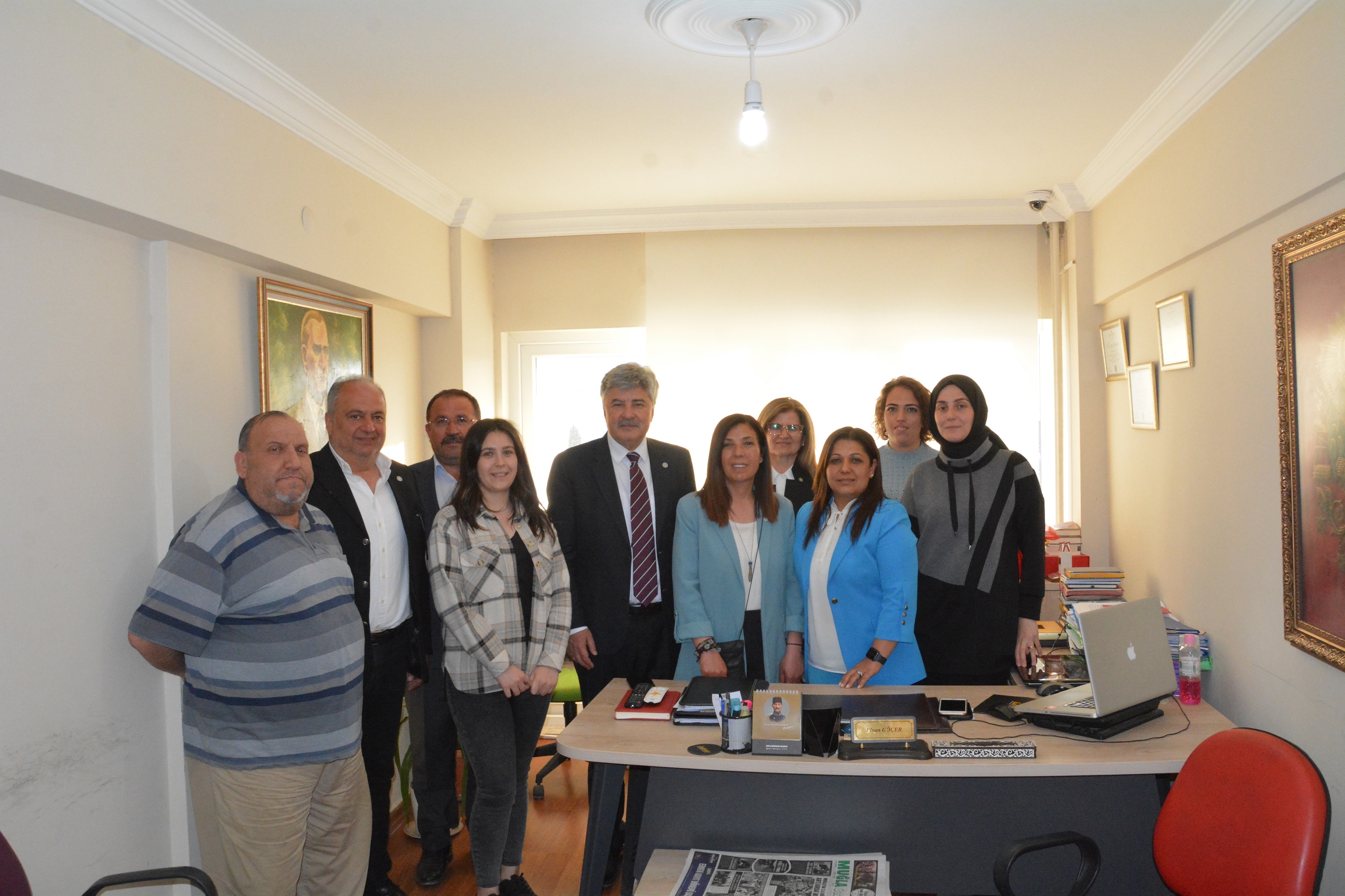 Milletvekili Adayı Ergun’dan Muğla Medya Grubu’na ziyaret