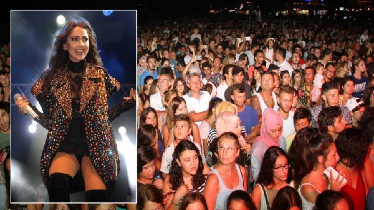 Hadise, Babadağ'da yürek hoplattı