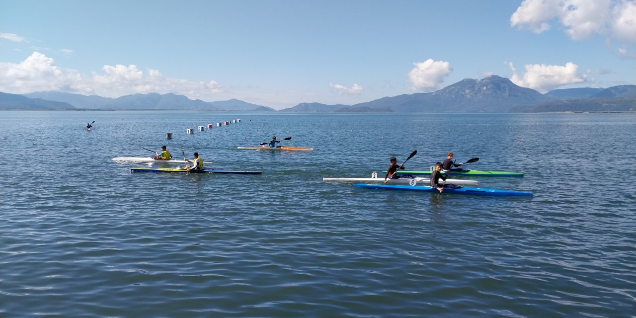 Köyceğiz Belediyesi Durgunsu Kano Bahar Kupası yarışları başladı