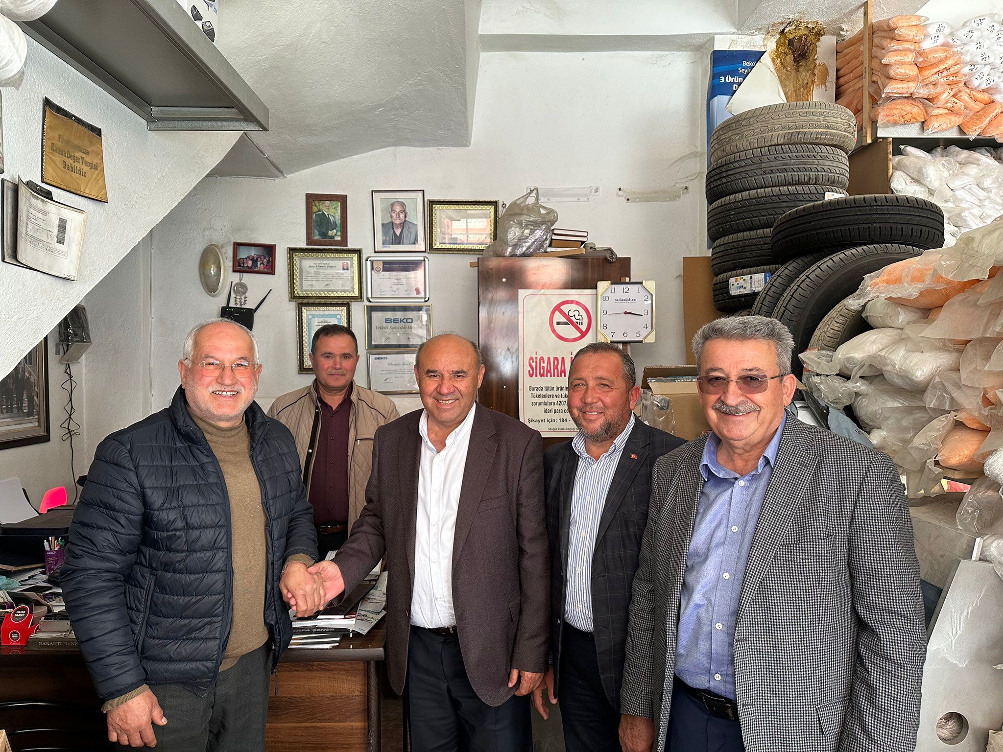 AK PARTİ MUĞLA MİLLETVEKİLİ ADAYI OTGÖZ, İLÇE İLÇE ÇALIŞMALARINA DEVAM EDİYOR