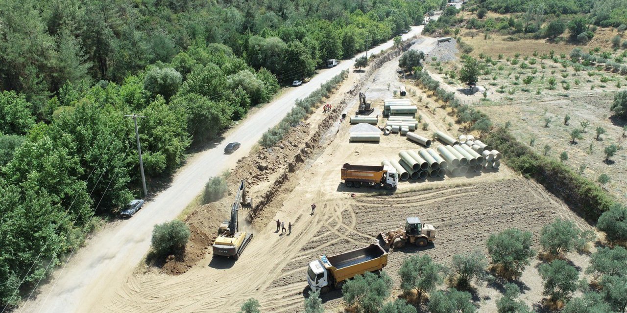 GİRME SULAMASI İNŞAATININ YÜZDE 65’İ TAMAMLANDI