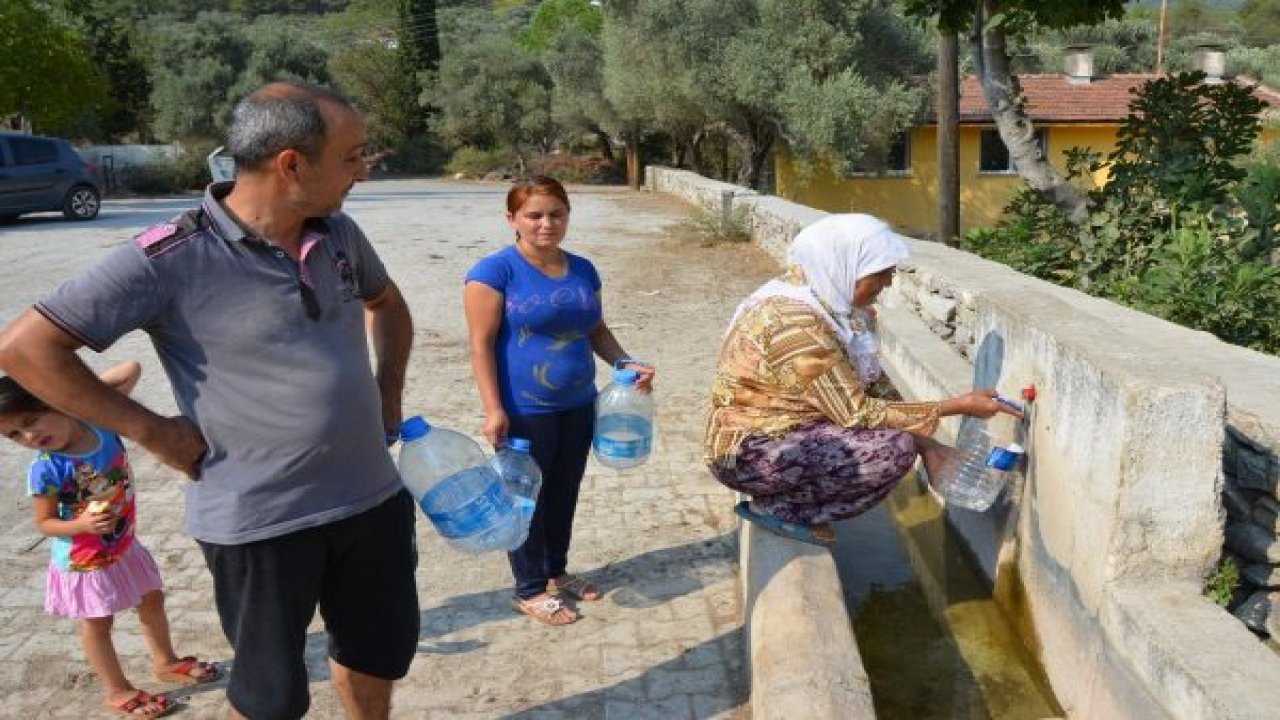 Kızılağaç sakinleri suya kavuşuyor