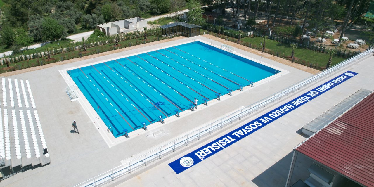 BÜYÜKŞEHİR YÜZME HAVUZU VE SOSYAL TESİSLERİ HİZMETE AÇILIYOR