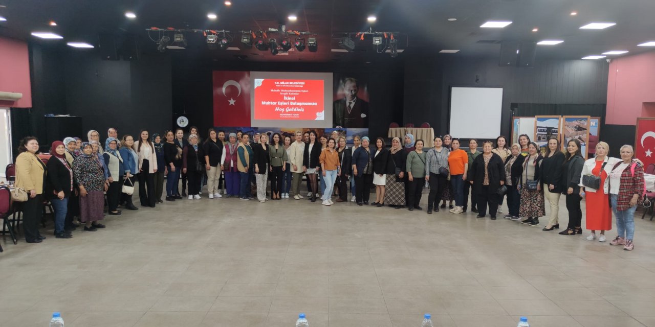 2’NCİ MUHTAR EŞLERİ BULUŞMASI GERÇEKLEŞTİRİLDİ