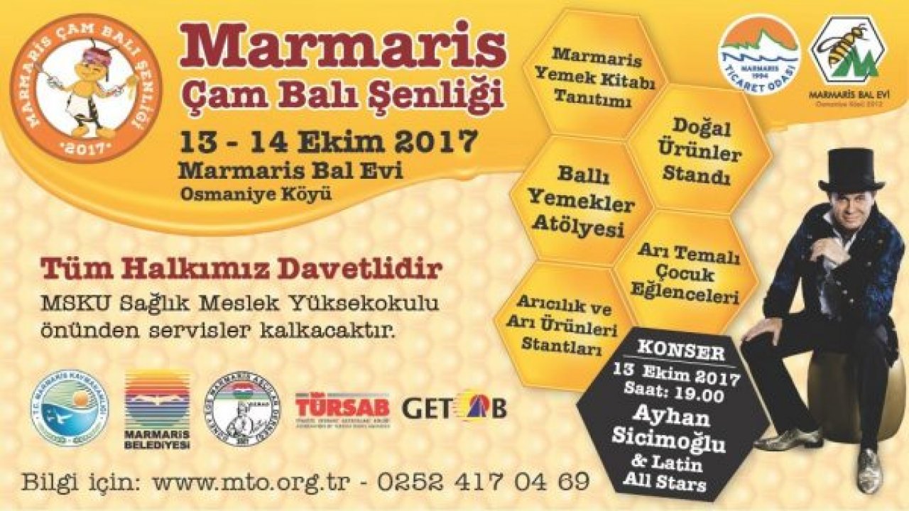 Marmaris’te bal şenliği