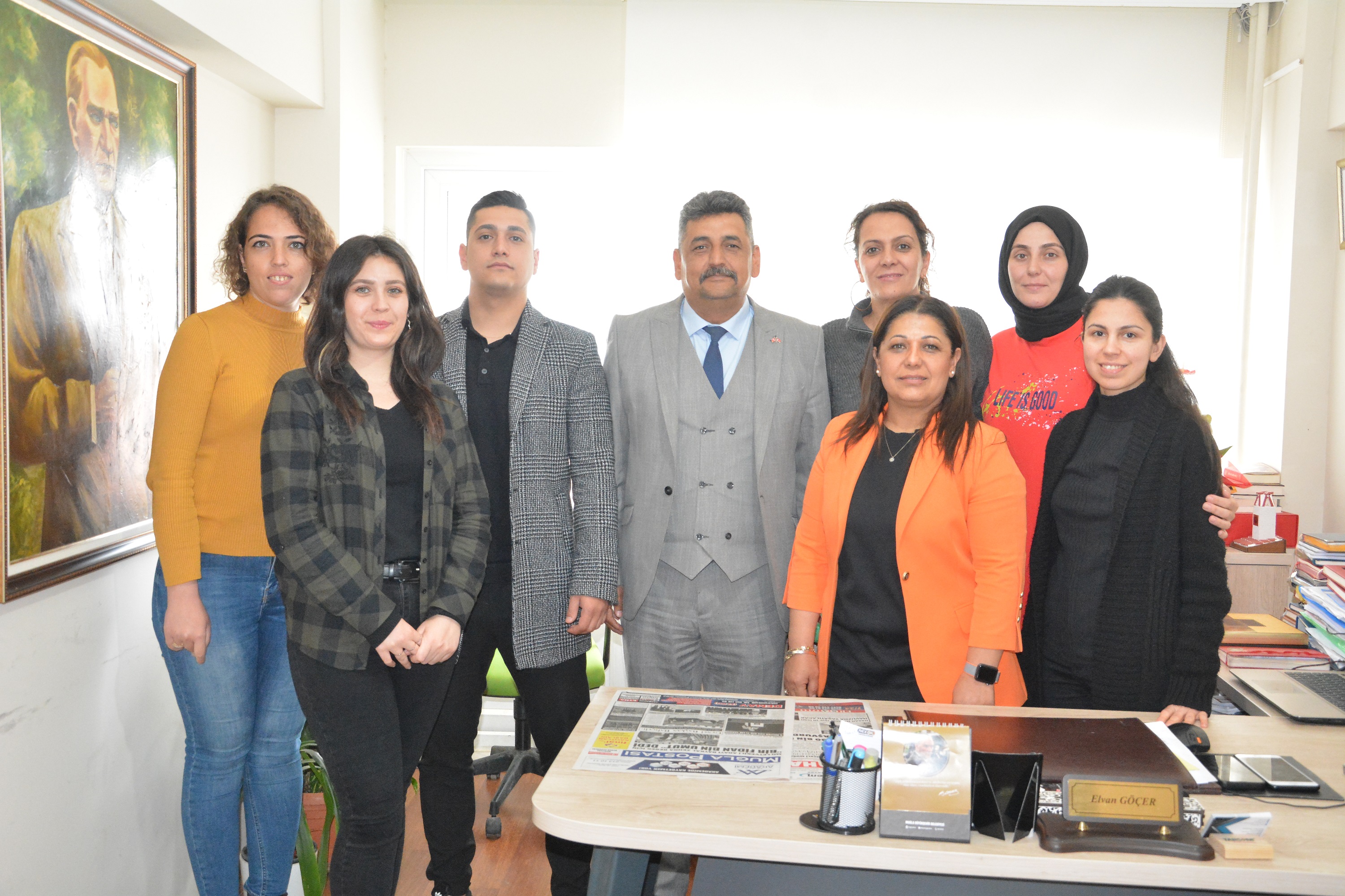 Milletvekili Adayı Tokur’dan Muğla Medya Grubu’na ziyaret