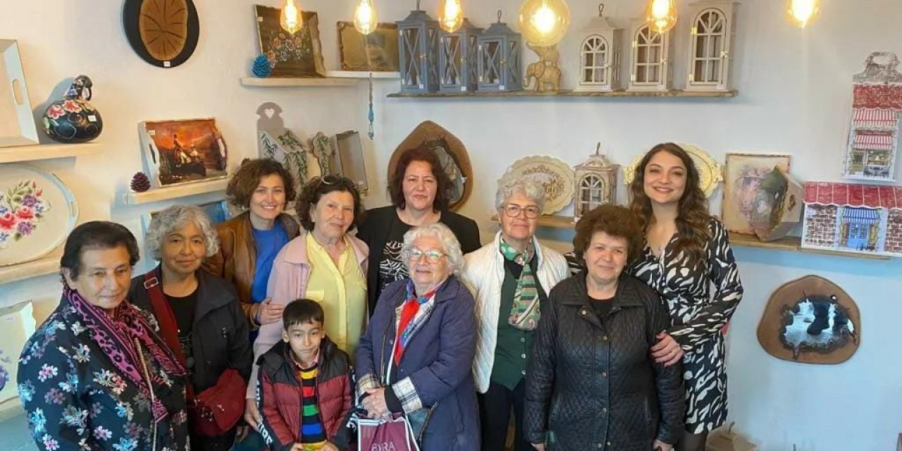 YEŞİLYURT MAHALLESİ’NDE AHŞAP RESİM ATÖLYESİ AÇILDI