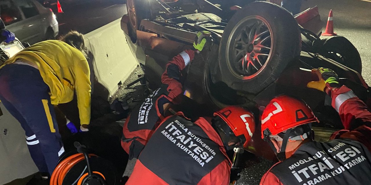 SAKARDA FECİ KAZA! 1ÖLÜ , 1 YARALI