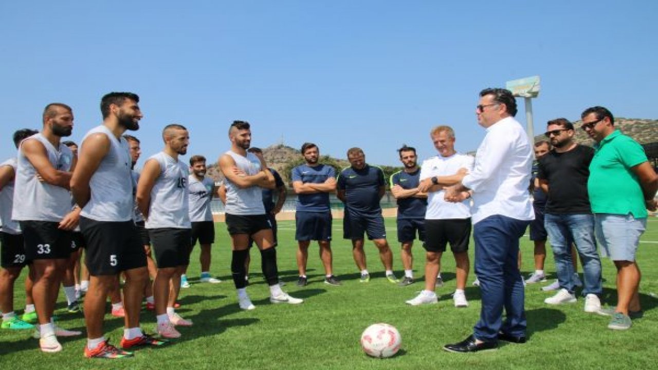 Kocadon, ilk antrenmanı izledi