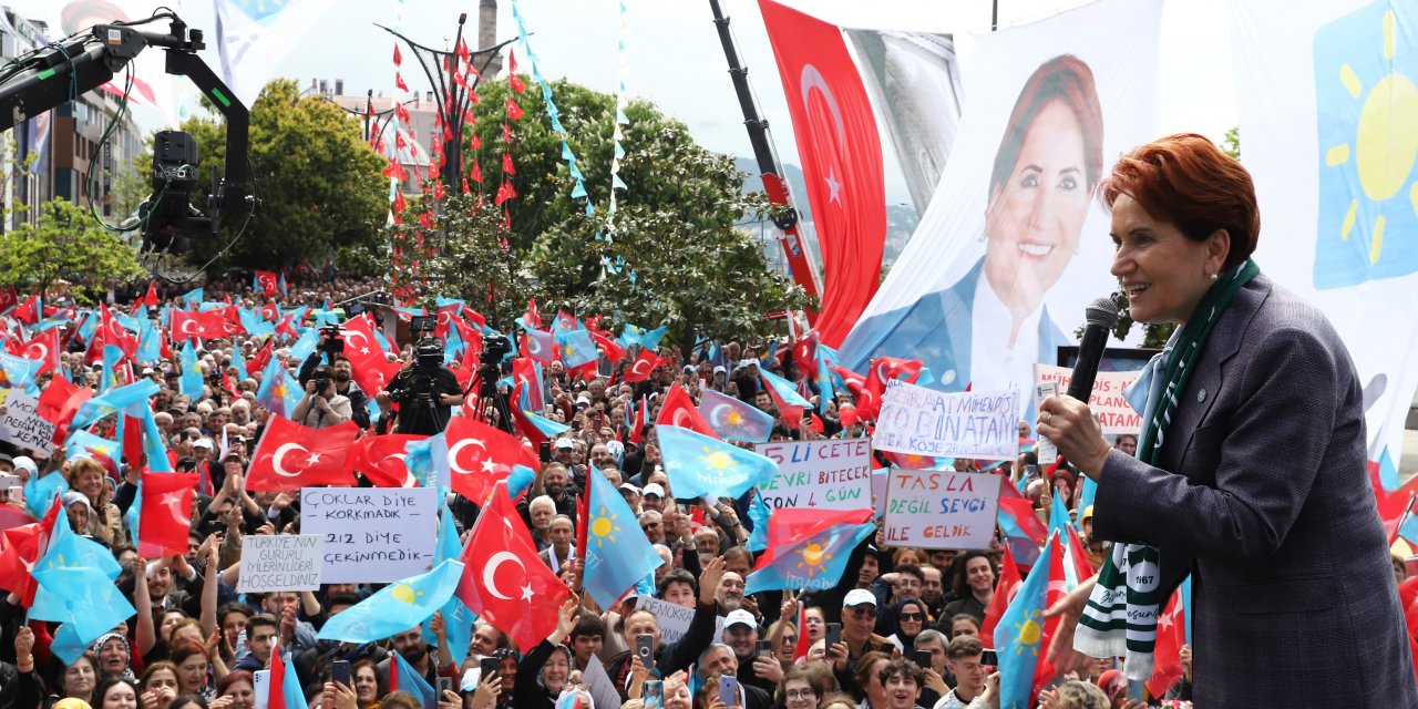 İYİ PARTİ GENEL BAŞKANI MERAL AKŞENER; “ÇOKLAR DİYE KORKMADIK, AZIZ DİYE ÇEKİNMEDİK’’