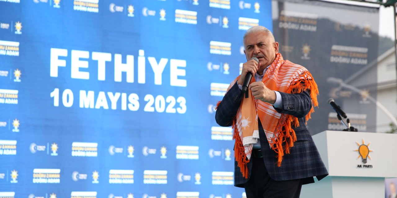 Binali Yıldırım Muğla'da konuştu: 