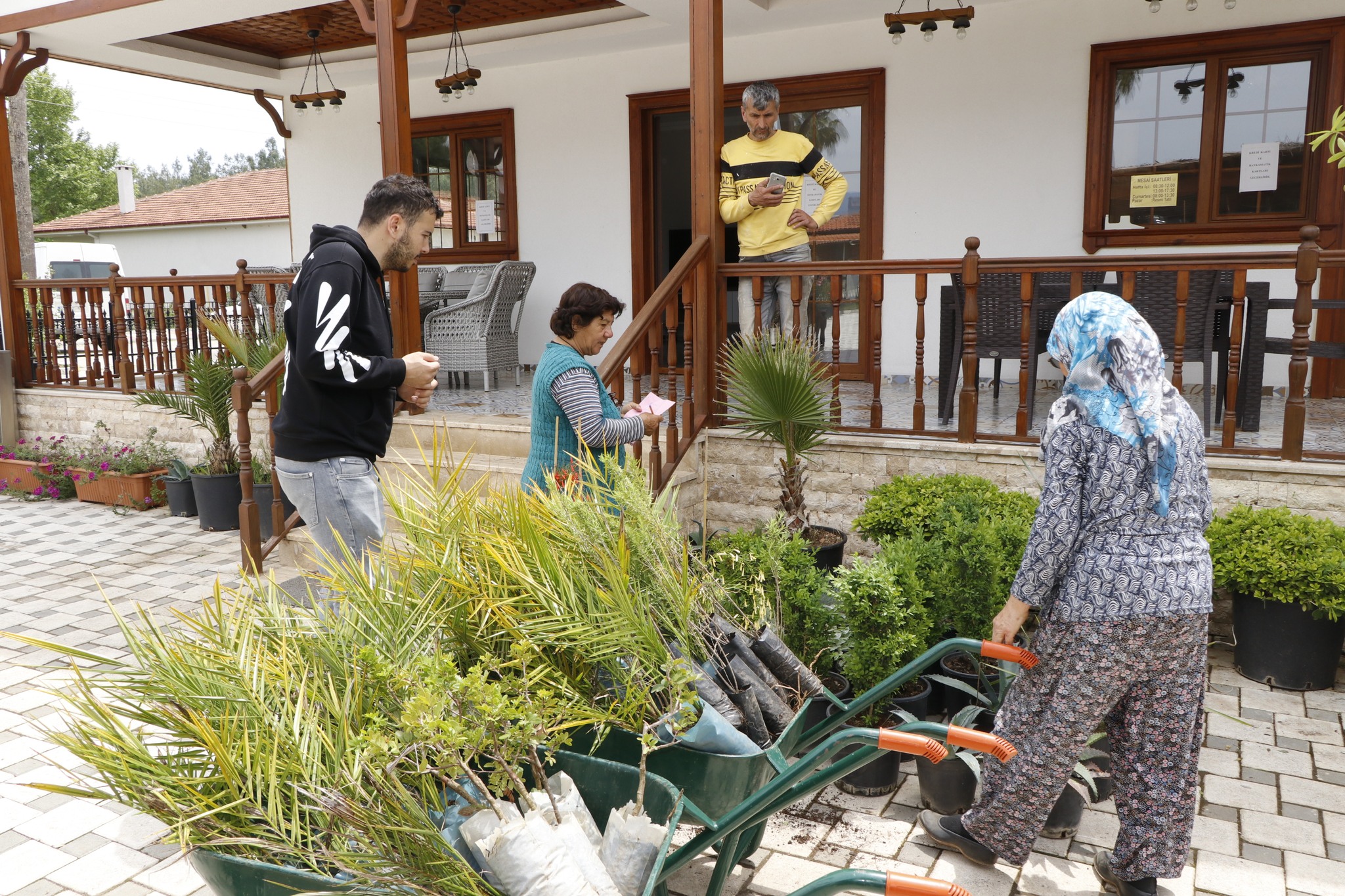 Gökova Fidan Parka Yoğun İlgi