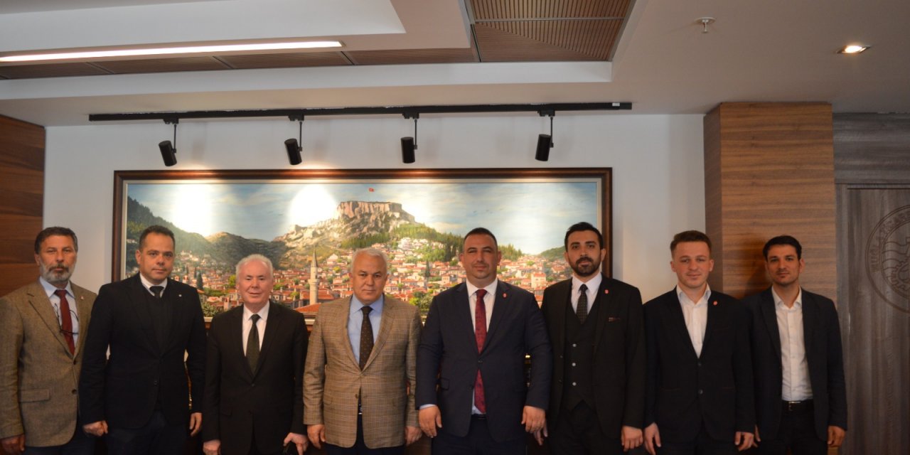 VATAN PARTİSİ MUĞLA MİLLETVEKİLİ ADAYLARINDAN TİCARET VE SANAYİ ODASINA ZİYARET