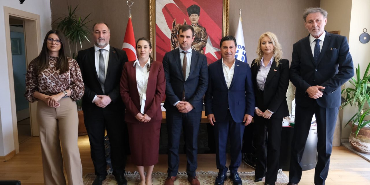 KARADAĞ HEYETİNDEN BAŞKAN ARAS’A ZİYARET