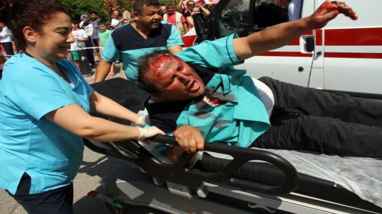 Tatbikat nefesleri kesti