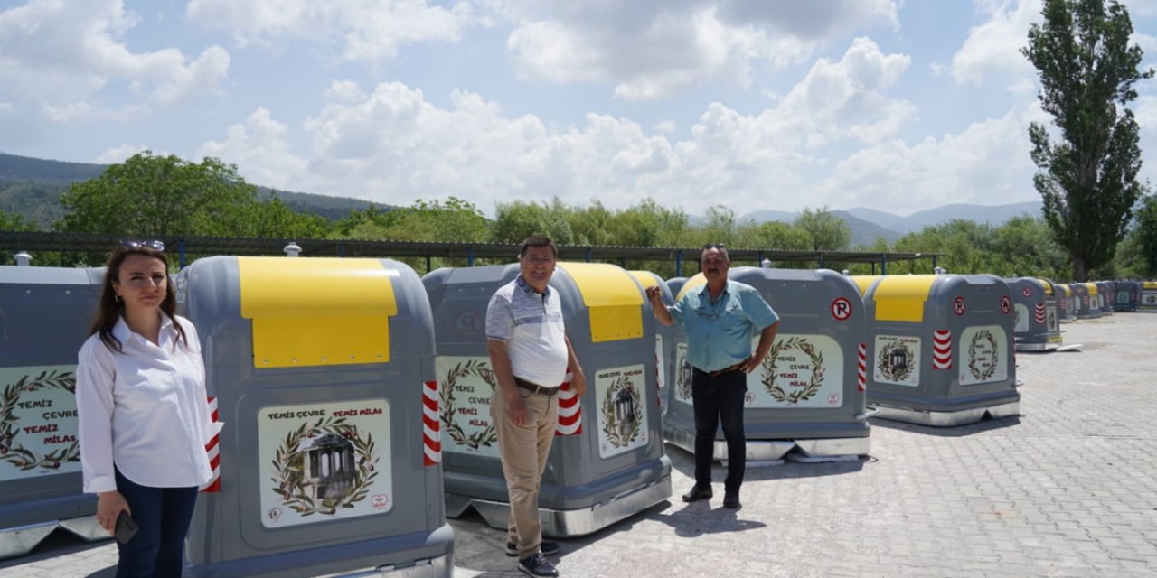 MİLAS BELEDİYESİ AKILLI KONTEYNERLERİ HAYATA GEÇİRİYOR