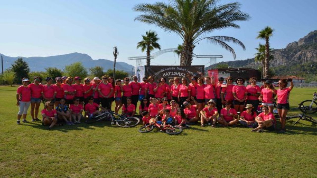 Türkiye'nin ilk kadın bisiklet festivali