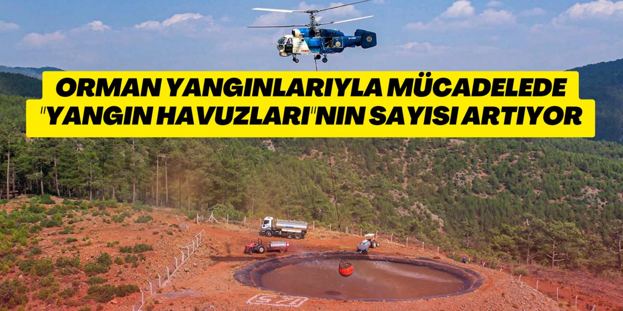 Orman yangınlarıyla mücadelede 