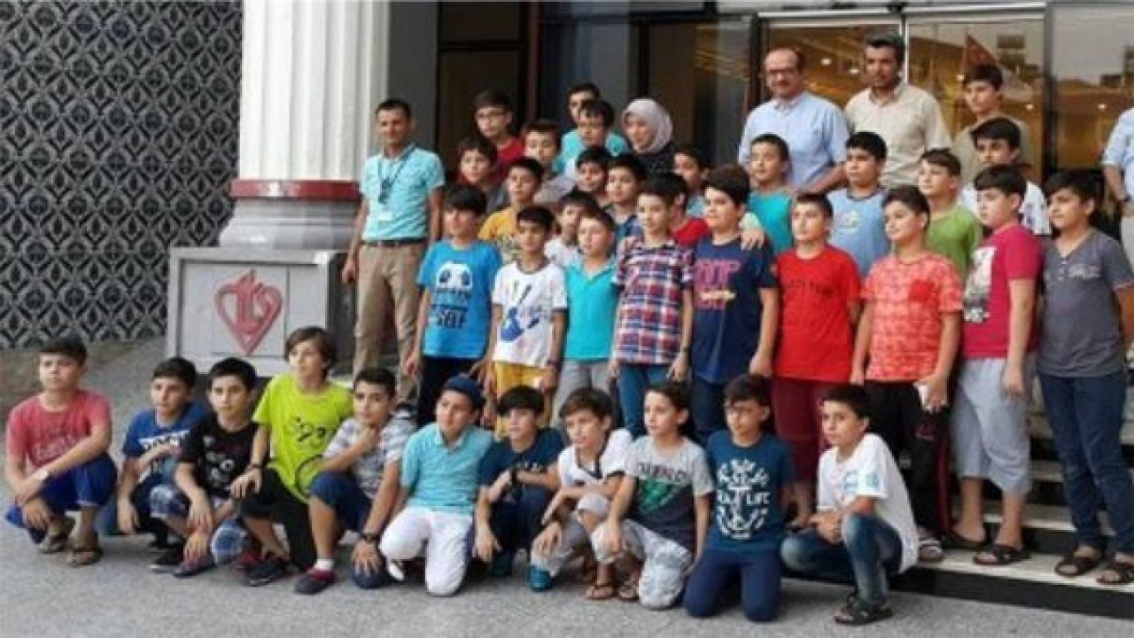 Küçük Hafızları Cumhurbaşkanı Heyecanı Sardı