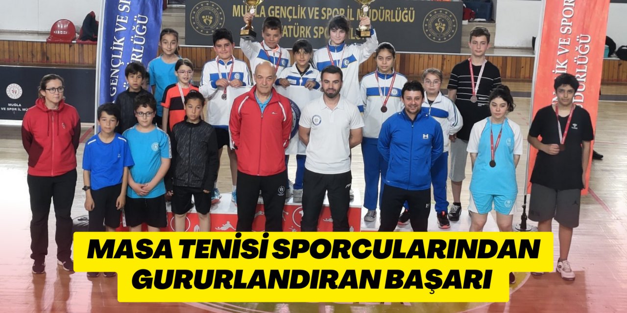 MASA TENİSİ SPORCULARINDAN GURURLANDIRAN BAŞARI