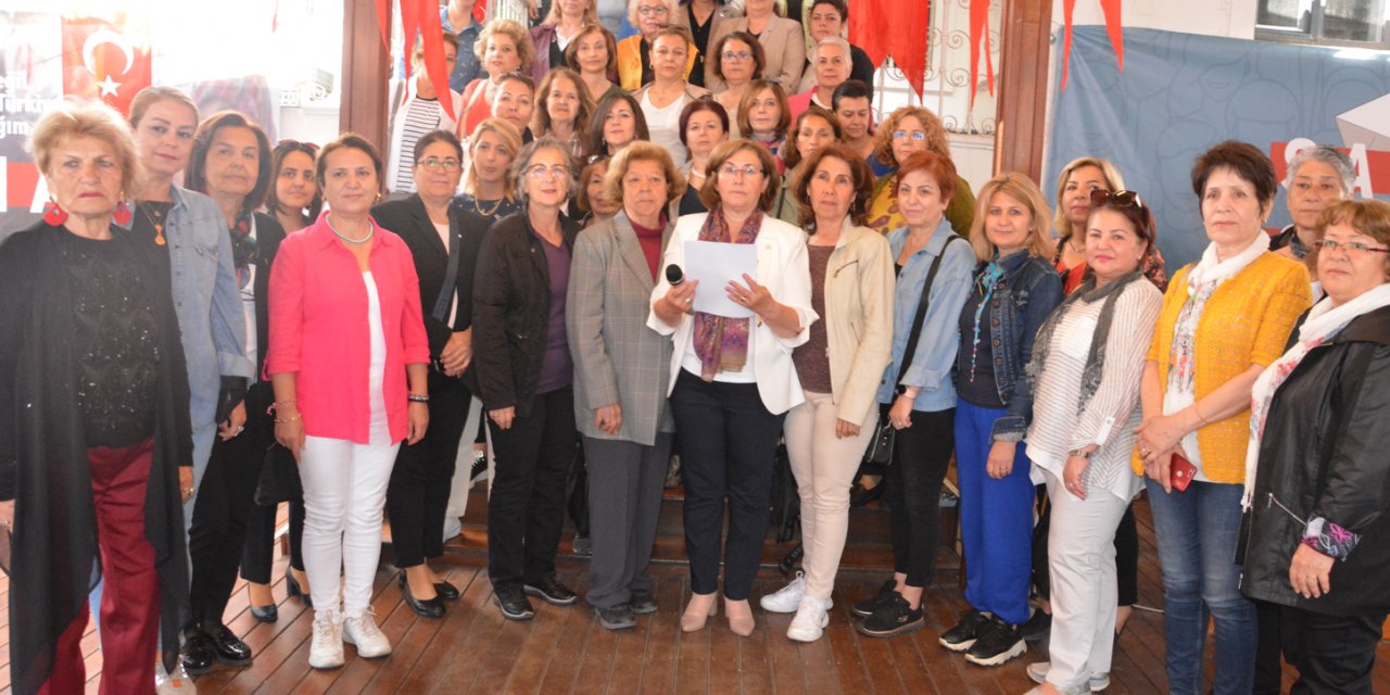 CHP’Lİ KADINLARDAN 2.TUR AÇIKLAMASI