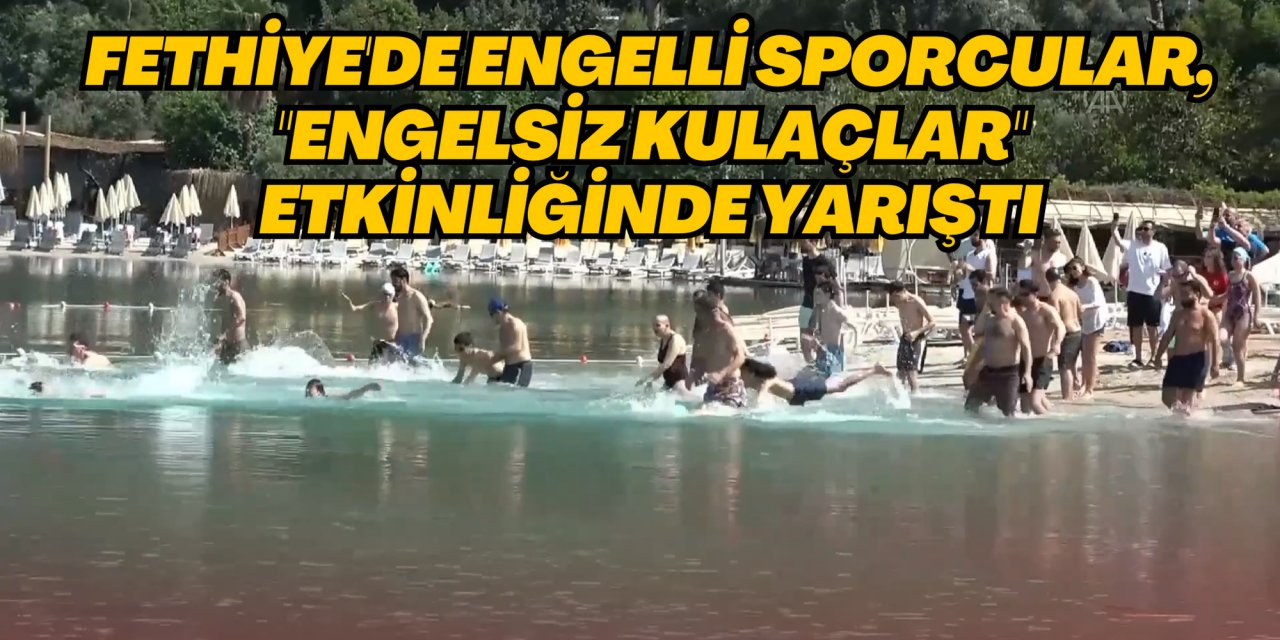 Fethiye'de engelli sporcular, 