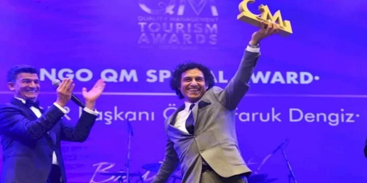 BODER Başkanı Dengiz ödül aldı