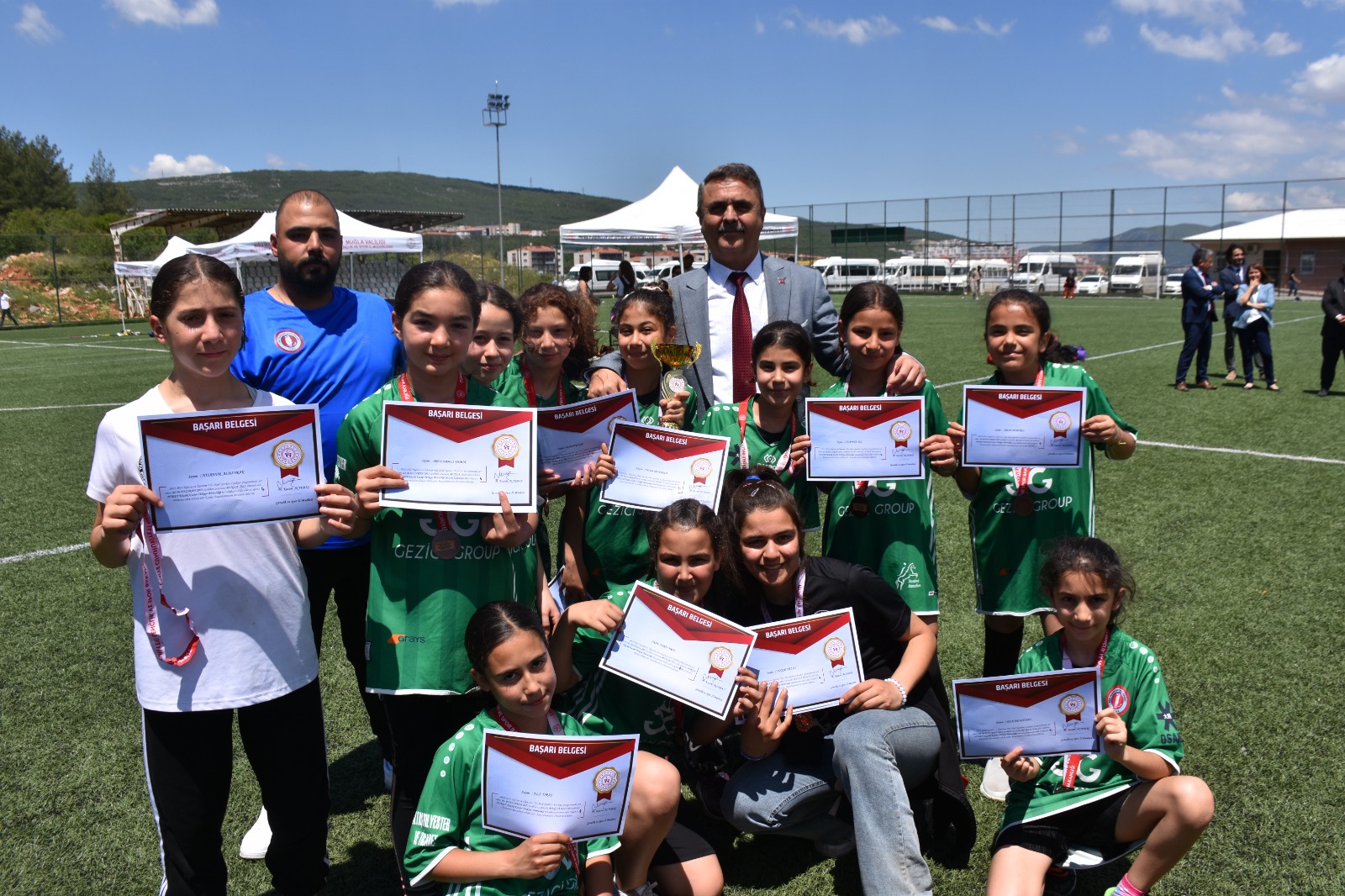 OKUL SPORLARI KÜÇÜKLER HOKEY TÜRKİYE BİRİNCİLİĞİ MUĞLA'DA YAPILDI