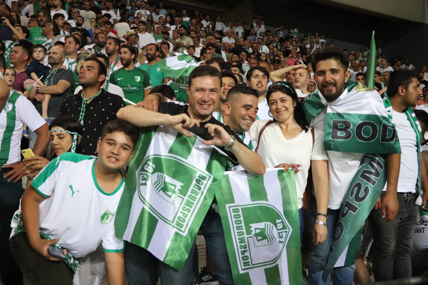 BODRUMSPOR'A TAM DESTEK!