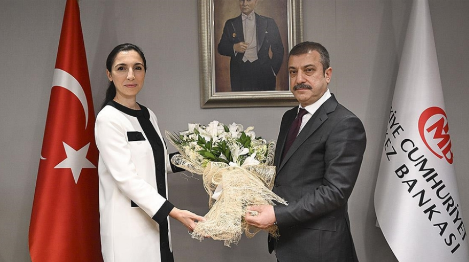 TCMB Başkanı Erkan, görevi Kavcıoğlu'ndan devraldı