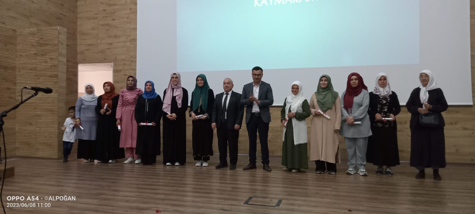 YATAĞAN’DA KURAN KURSLARI KAPANIŞ PROGRAMI DÜZENLENDİ