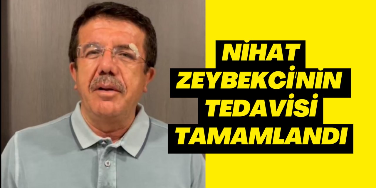 Nihat Zeybekci'nin tedavisi tamamlandı
